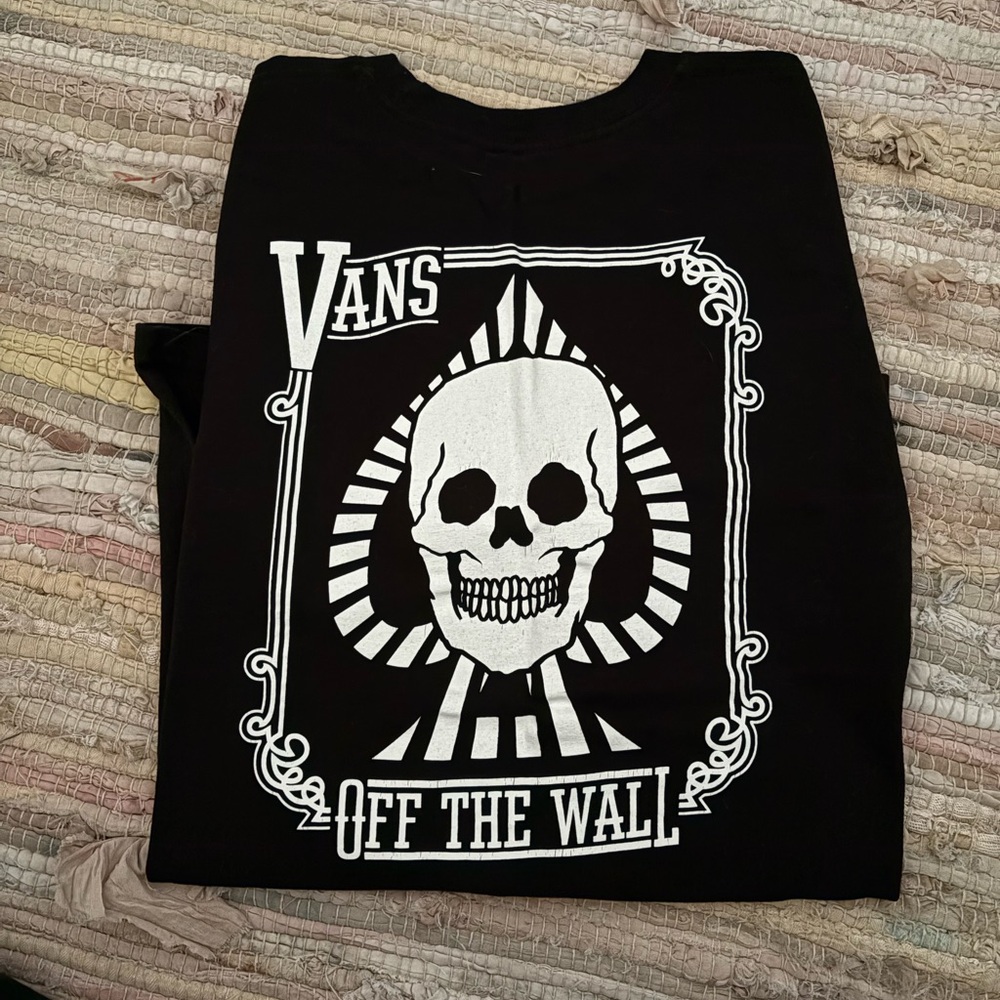Vans Black Skull Graphic T-Shirt